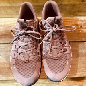 Nike Free Metcon Womens 10.5 Pink Training Shoes Gym Workout Sneakers